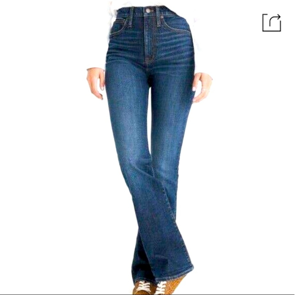 NWOT never worn Madewell skinny-flare jeans, sz 29